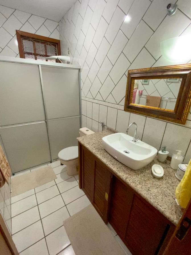 Excelente Casa Com Piscina Na Praia De Ingleses ฟลอเรียนอโปลิส ภายนอก รูปภาพ